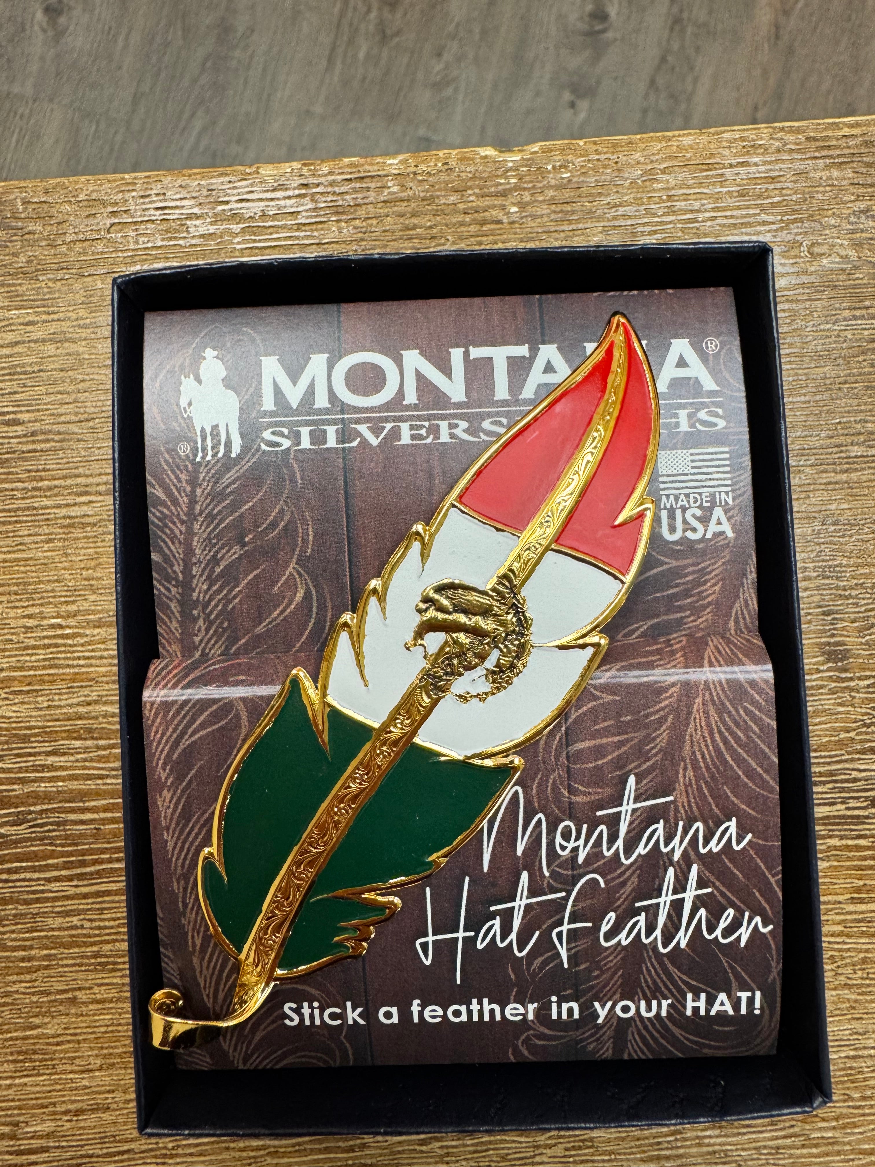 Montana Silversmith Mexican Pride Hat Feather