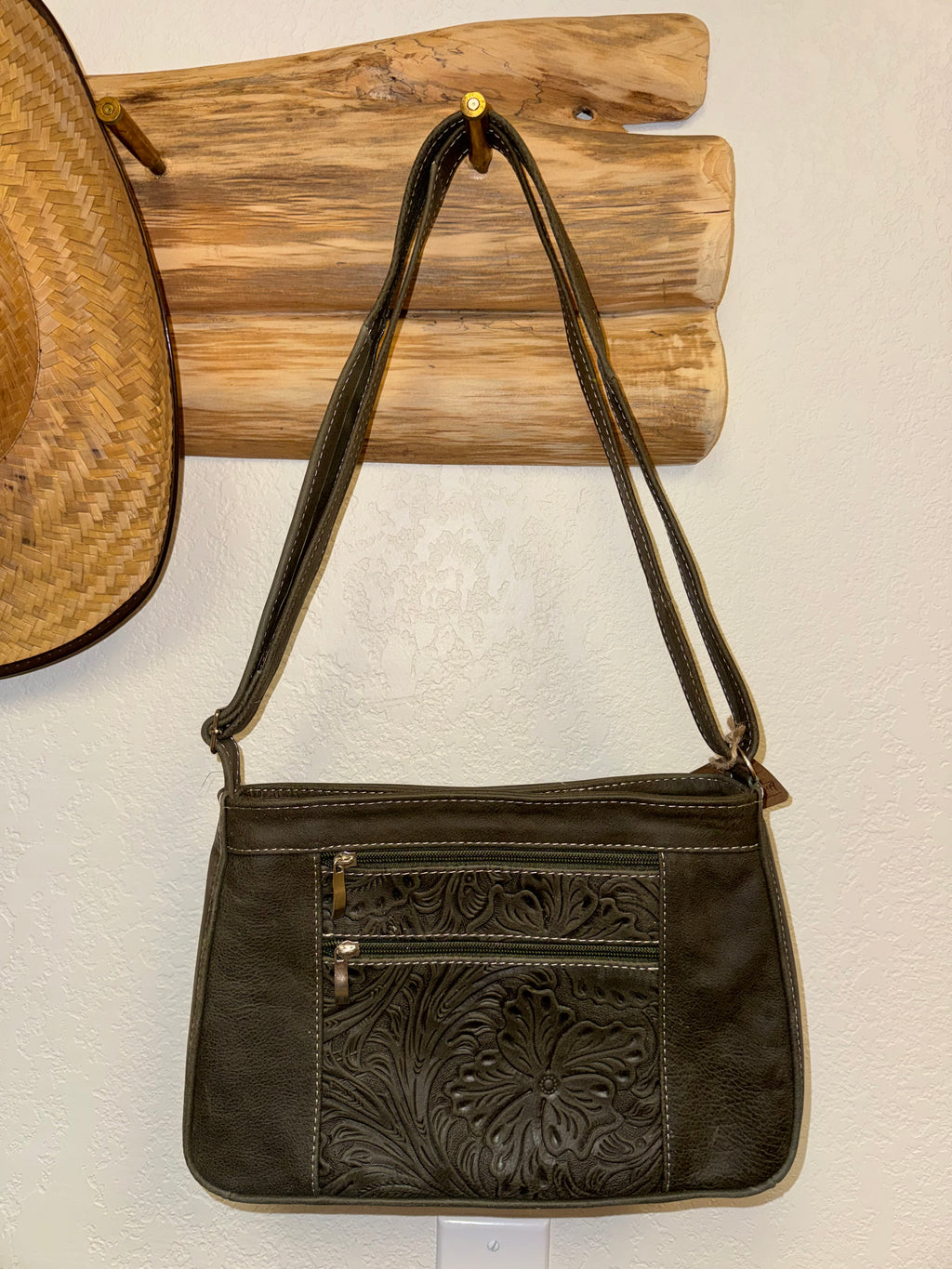 Mexican Leather Crossbody Bag