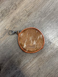 Wrangler Tan Cowhide Coin Purse
