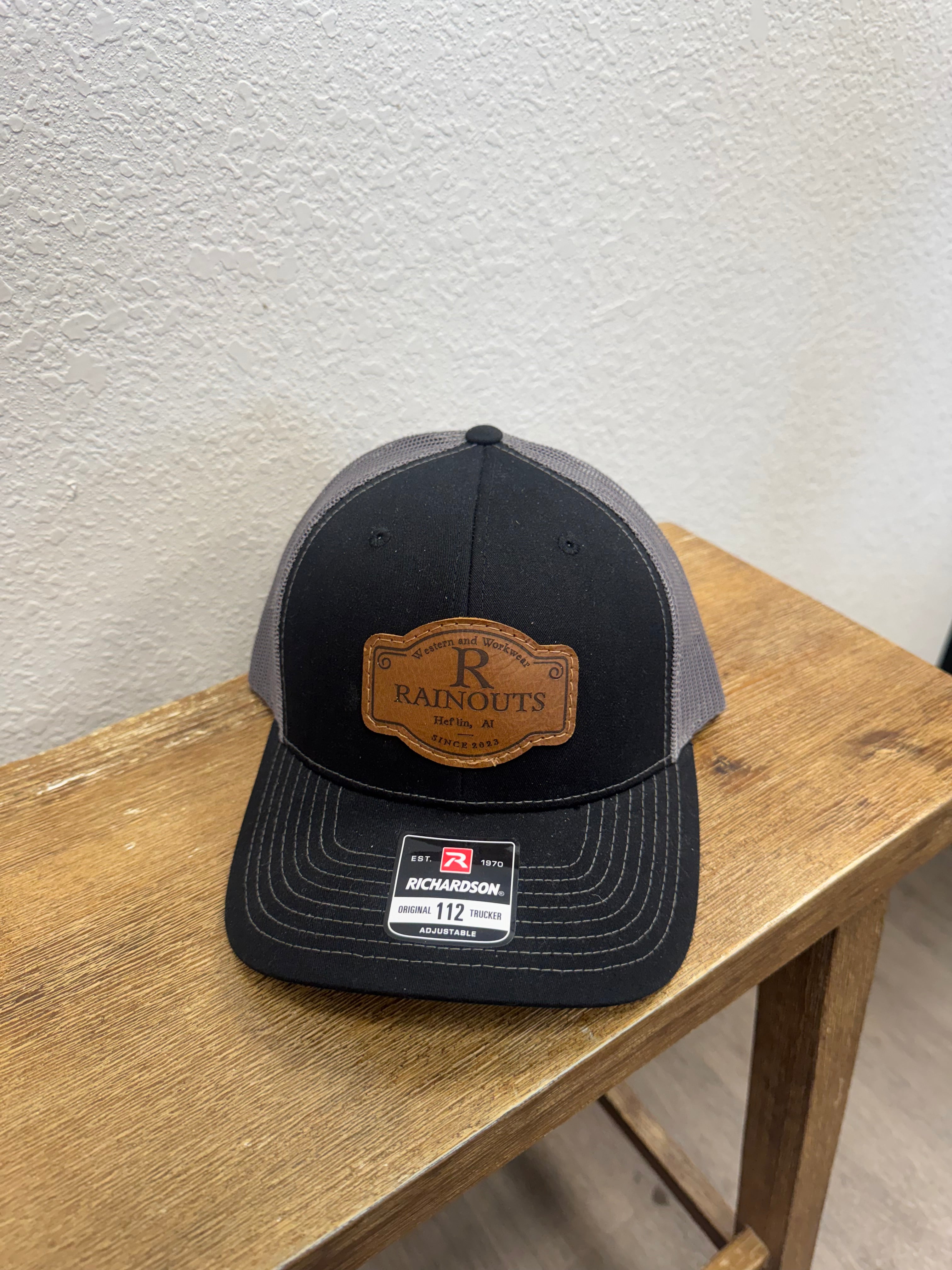 Black/Grey Rainouts Hats