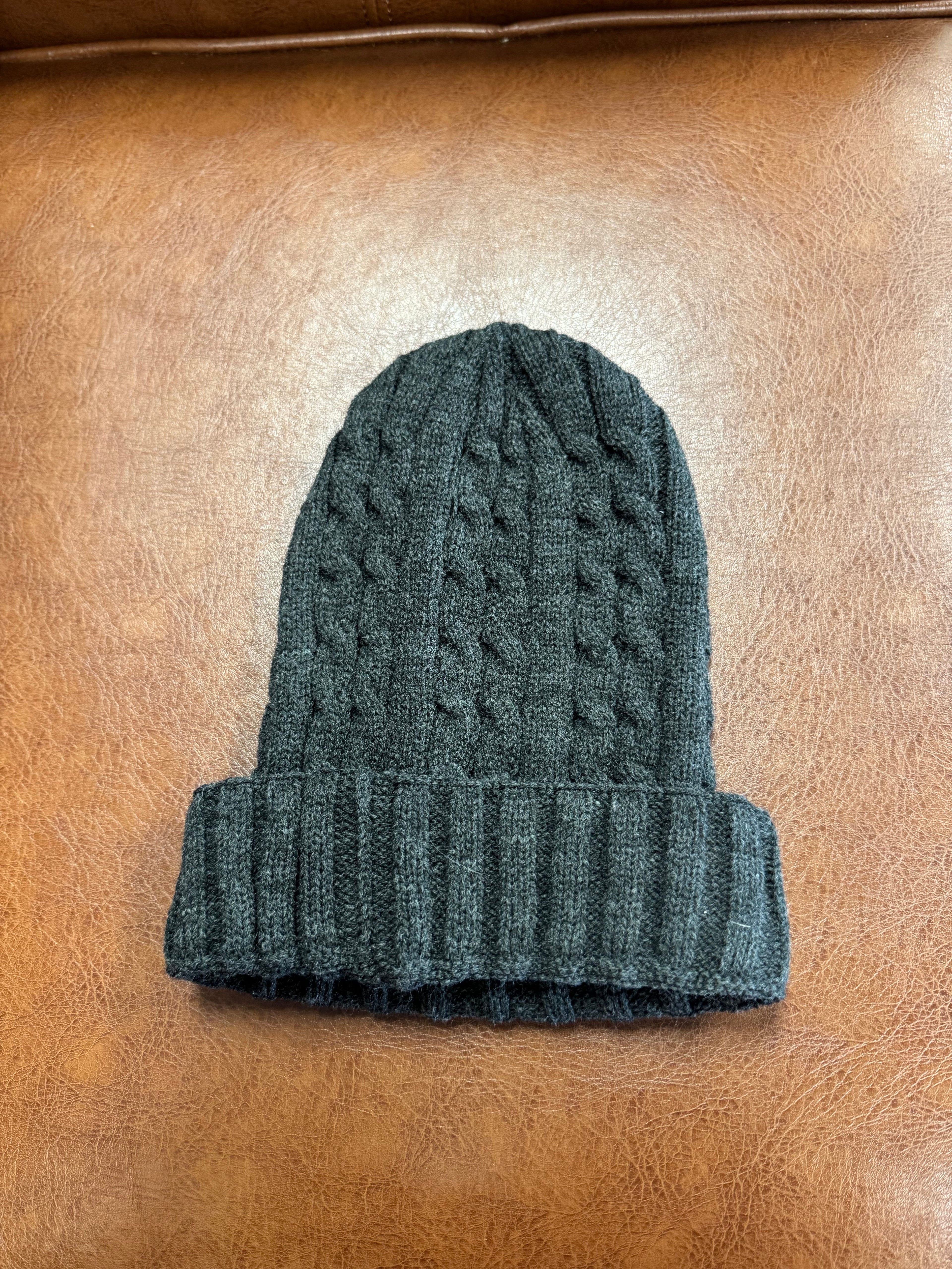 Heather Woven Beanie