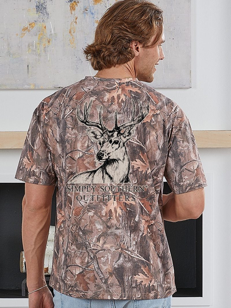 Simply Southern Deer Camo Short Sleeve