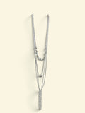 Lainey Wilson Clear Sparkle Layer Necklace