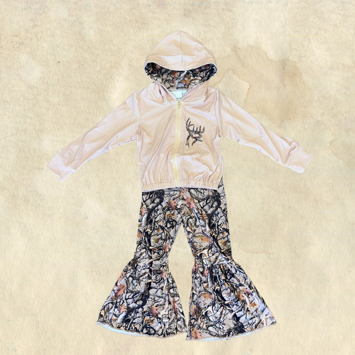 Pink Camo Girls' Set