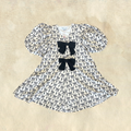 Simply Southern Girls' Sweetheart Bow Dress