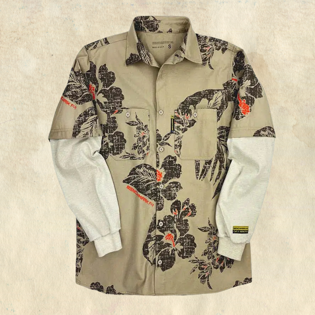 Benchmark FR Aloha Beige Long-Sleeve