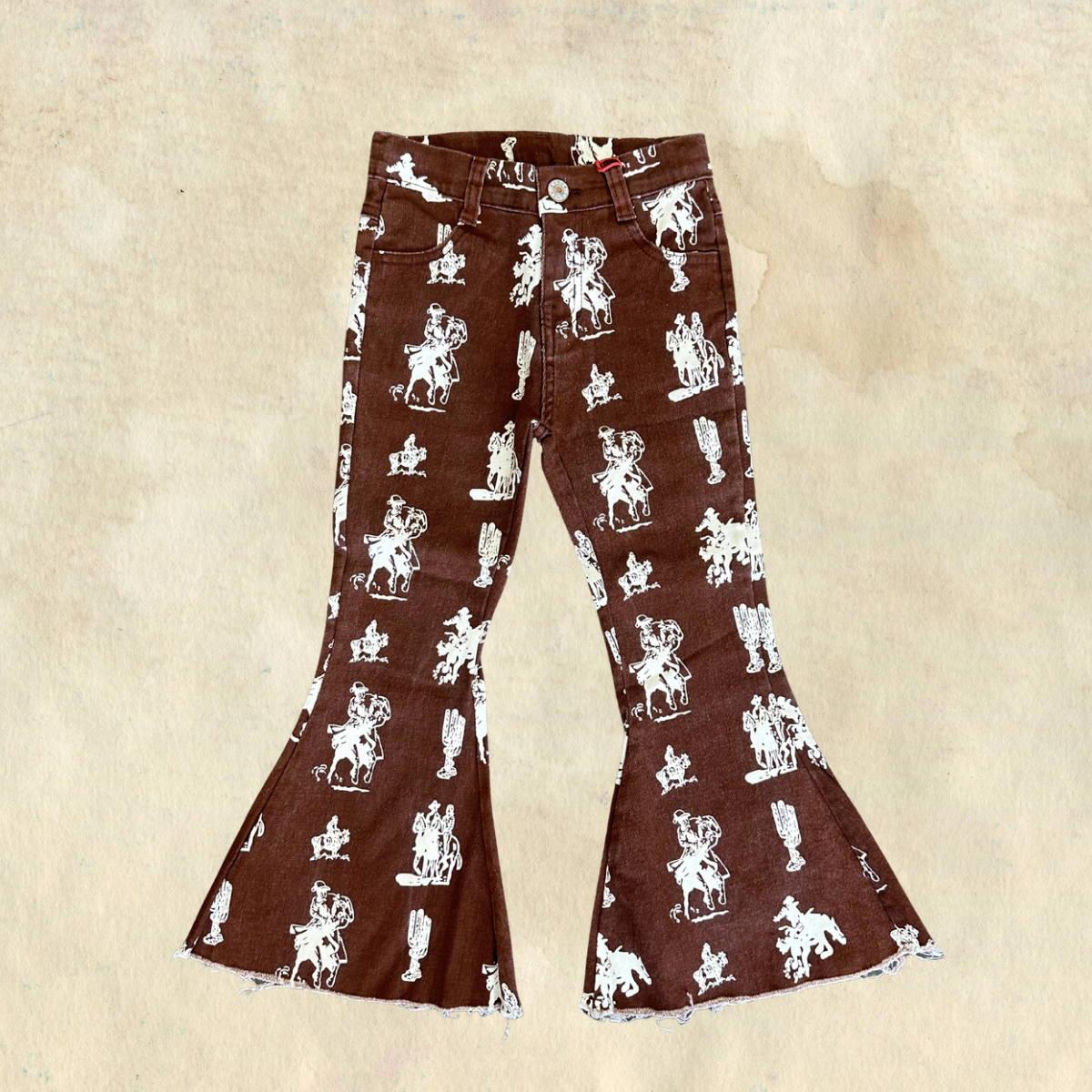 Girls' Rodeo Bell-Bottom Jeans