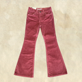 Wrangler Burnt Rose Flare Jeans
