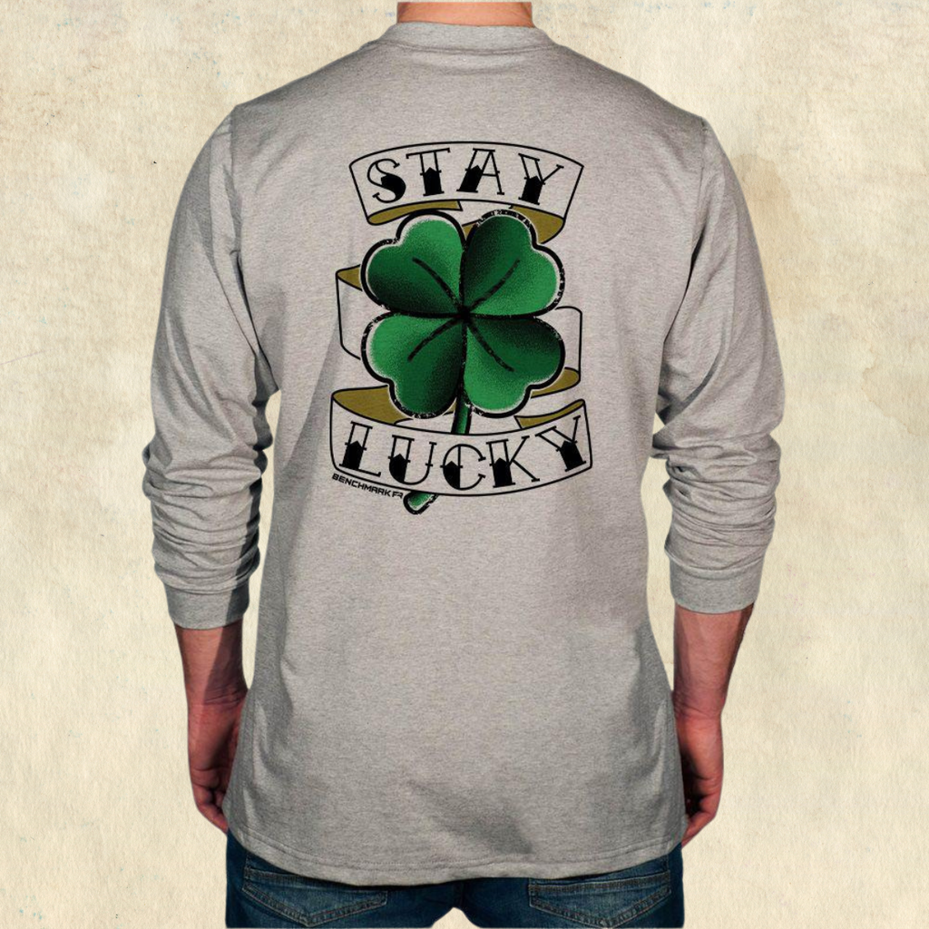 Benchmark Fire-Resistant "Stay Lucky" Shirt