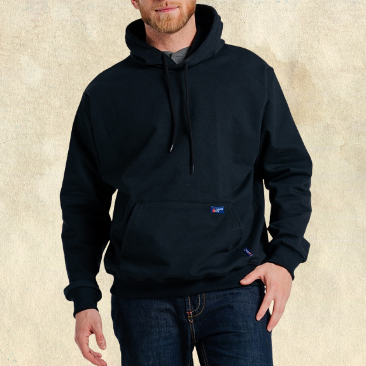 Lapco Flame-Resistant Black Hoodie