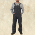KEY Grey Flex Duck Bib Overall