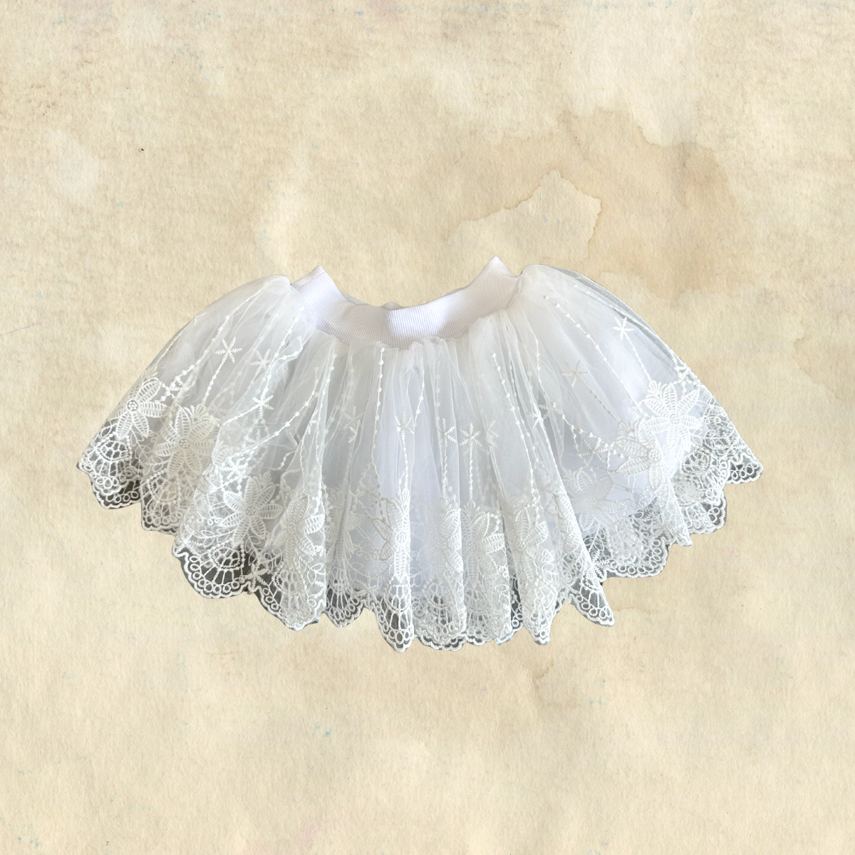 Shea Baby Chiffon Lace Skirt