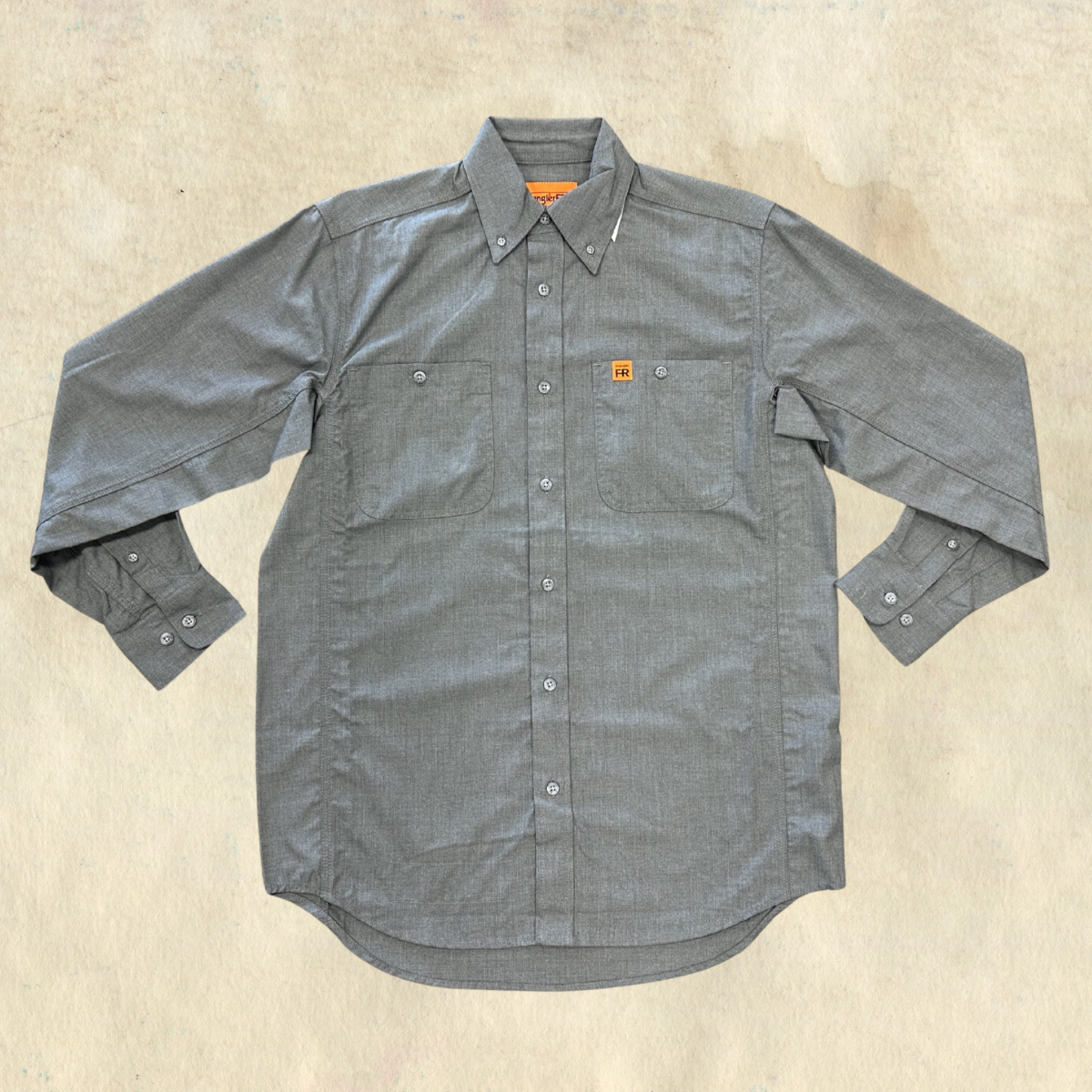 Wrangler Riggs Workwear FR Light Grey Long Sleeve