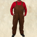 KEY Brown Insulated Duck Bib Overalls