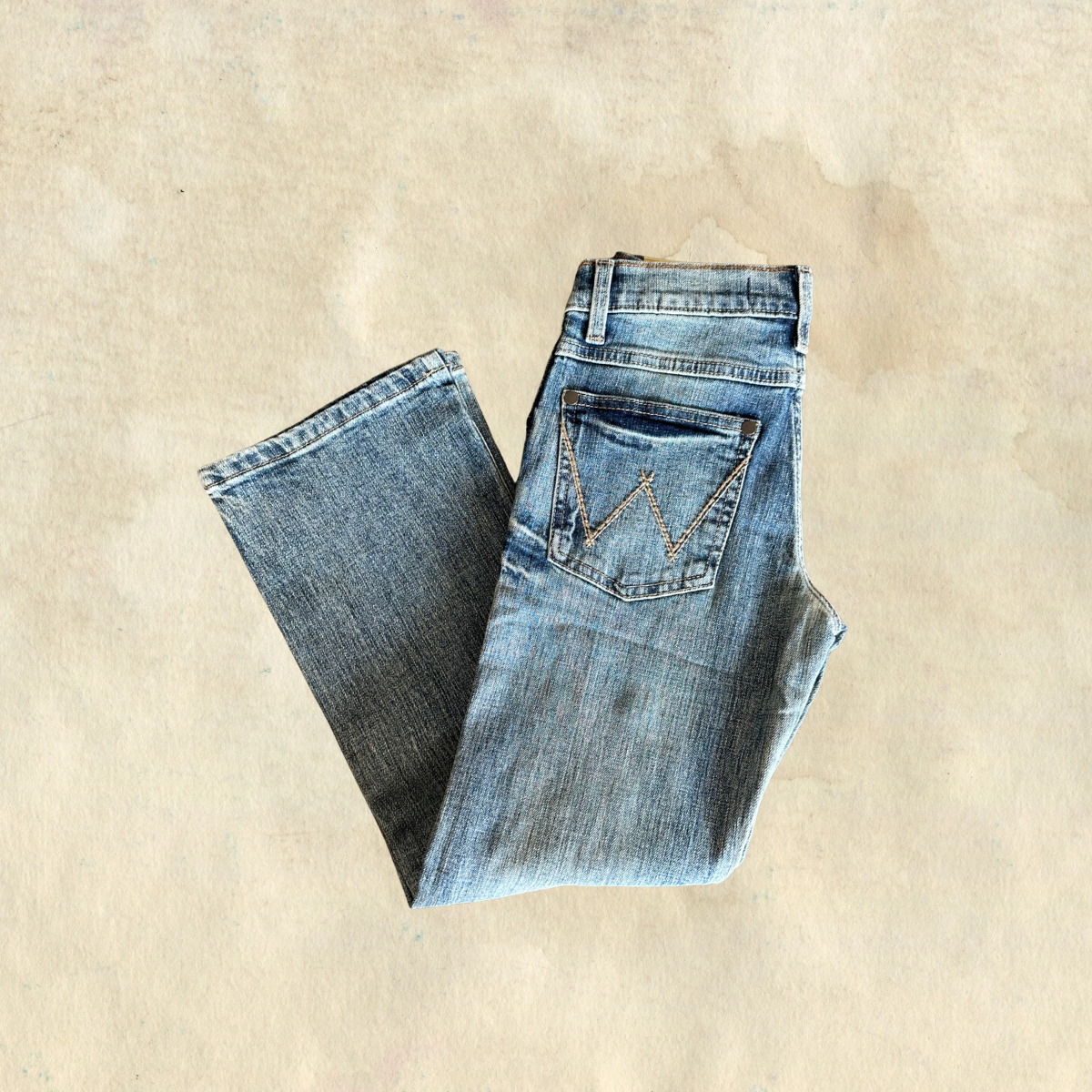 Wrangler Boys' Light Denim Relaxed Bootcut Jean