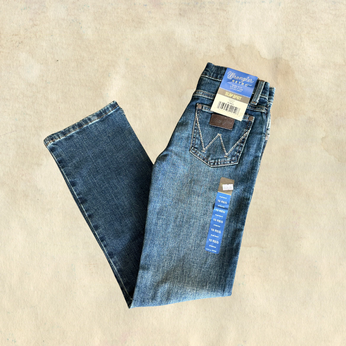 Wrangler Boys' Retro Slim Bootcut Jean
