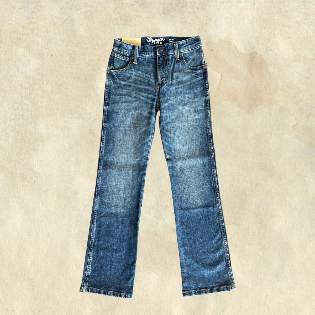 Wrangler Boys' Retro Slim Bootcut Jean
