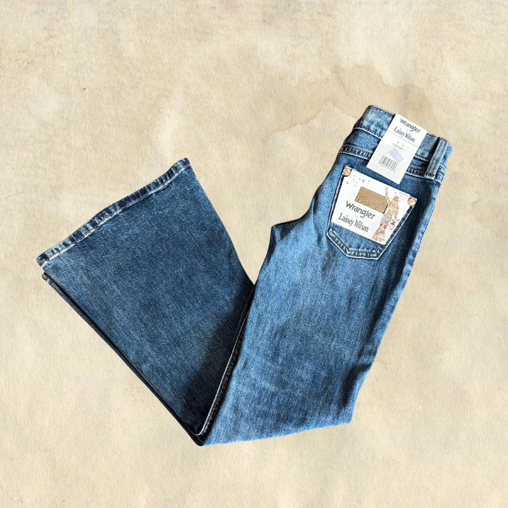 Wrangler x Lainey Wilson Girls' Flare Jeans