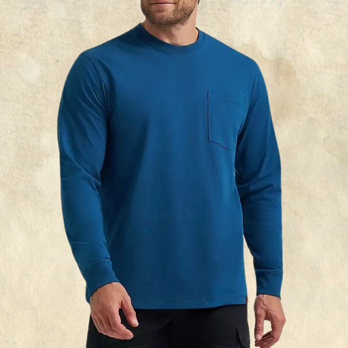 Wrangler Riggs Workwear Blue Long-Sleeve