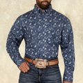 Wrangler X George Strait Paisley Shirt