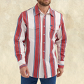 Wrangler Orange Brushpopper Long-Sleeve