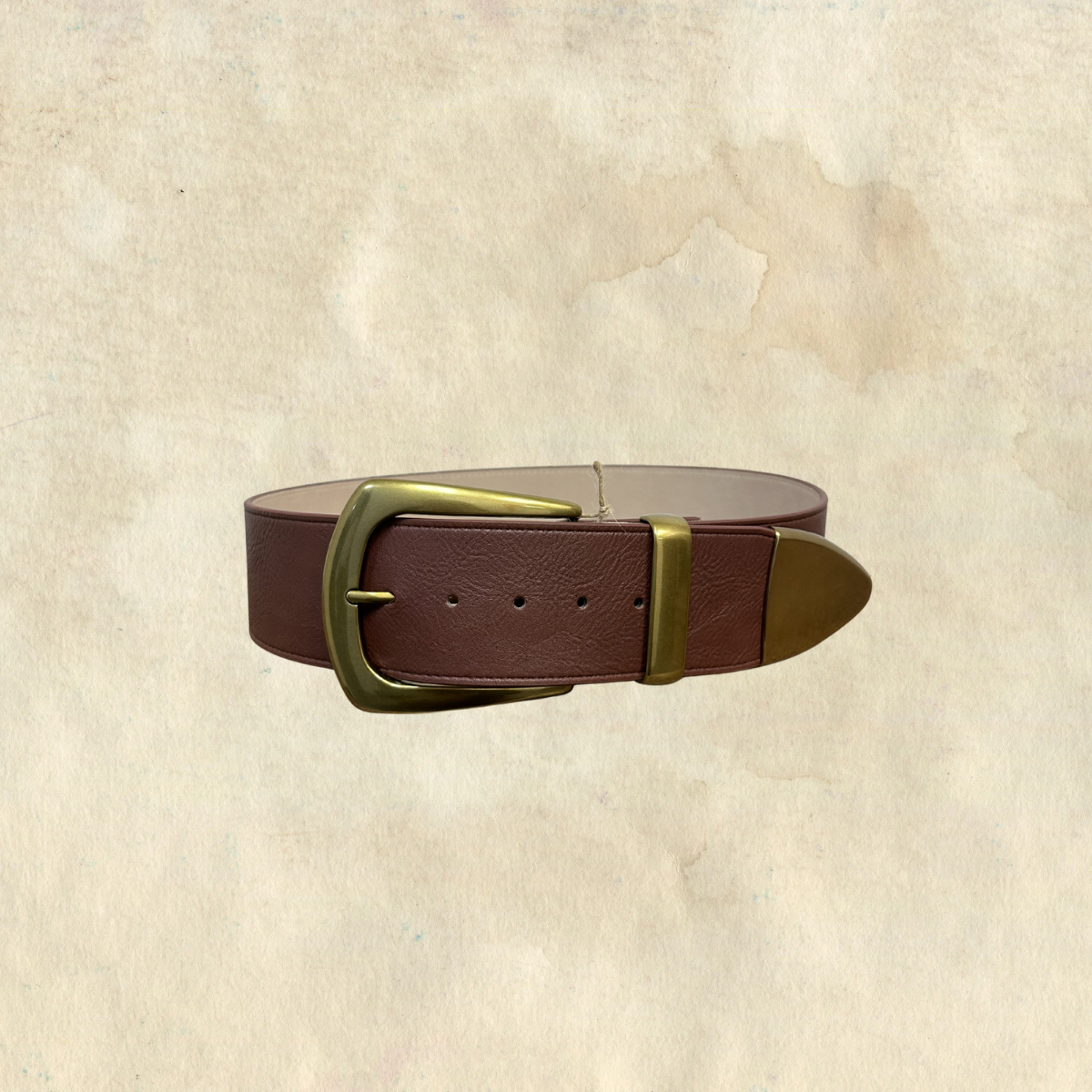 Wide Brown Belt