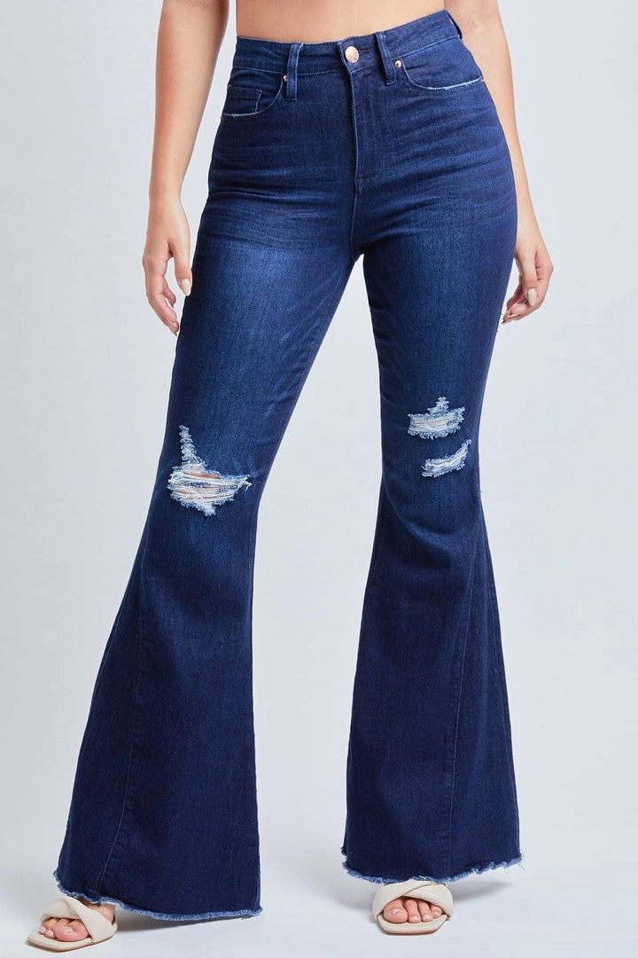 YMI Junior High-Rise Extreme Flare Jean