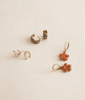 Lainey Wilson 3 Pack Horseshoe & Flower Earring Set