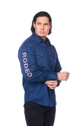 Cowboy Rodeo Embroidery Shirt